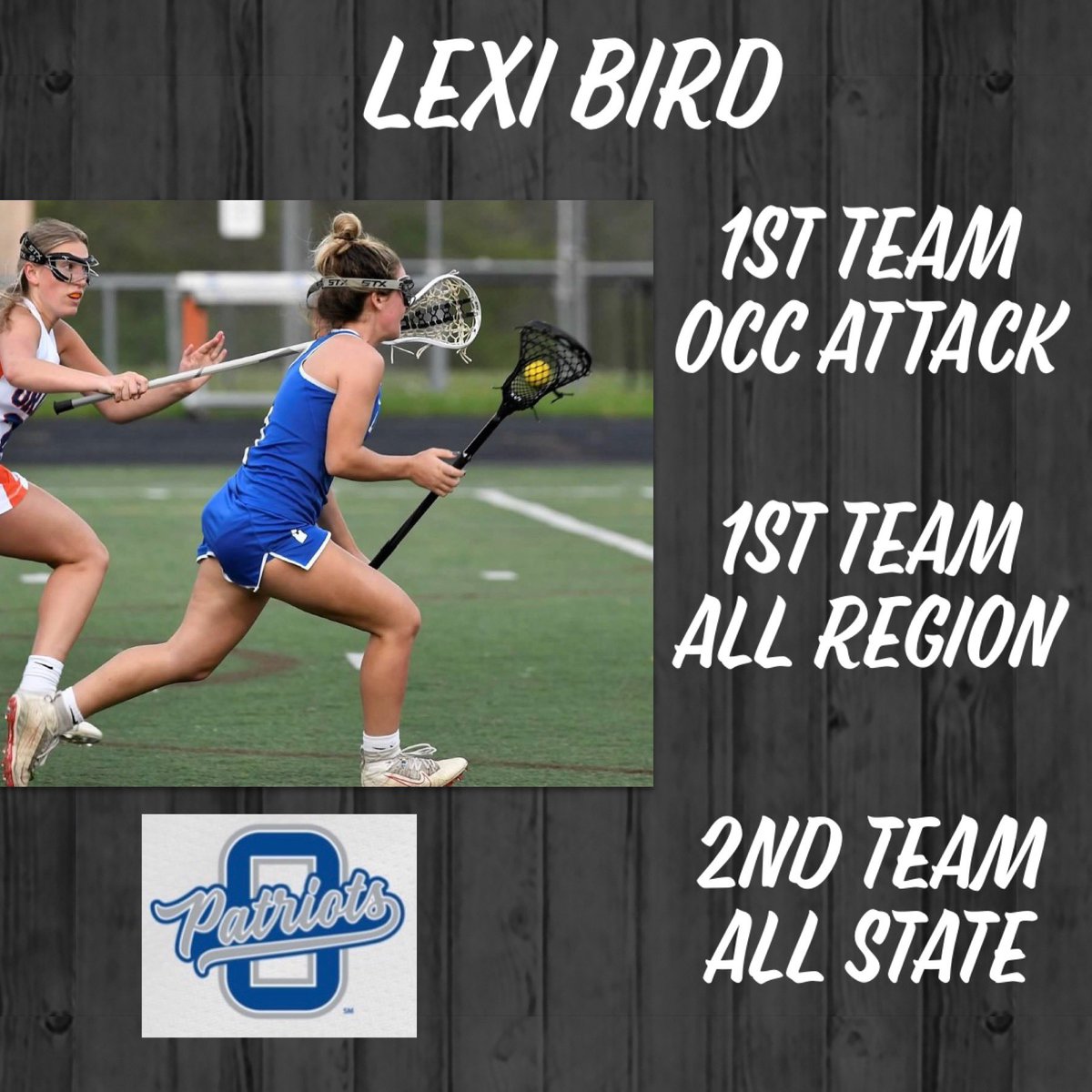 Congratulations Lexi 🎉. We are so proud of you! #patriotpride