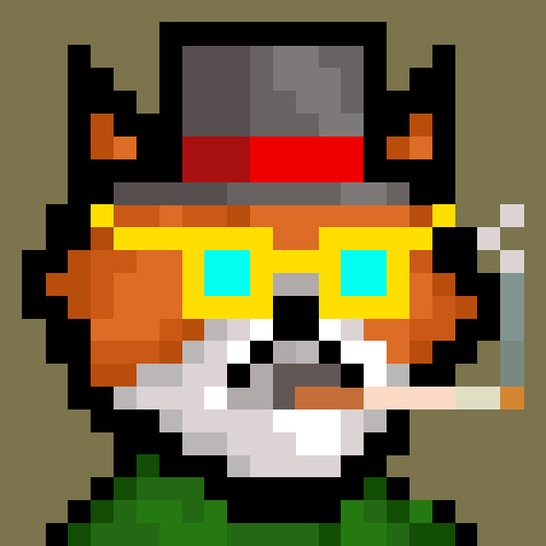 Fox Punks
app.alturanft.com/collection/0xf…
#nft #alturanft <a href="/altura_nft/">Altura</a> #NFTs #FoxPunks #fox #punk #pixelart