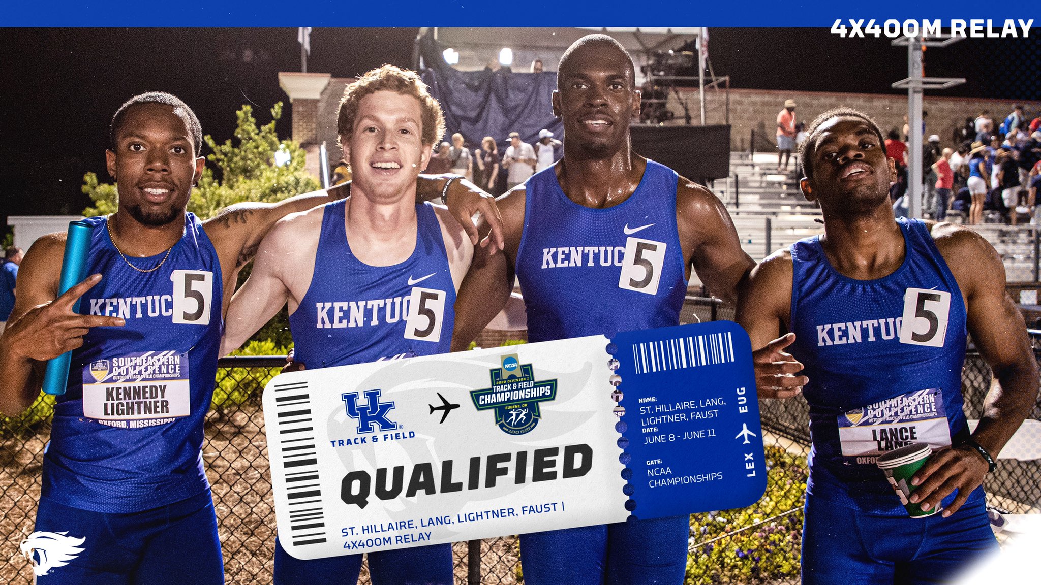 UK Track & Field on Twitter "The 4x400m punched their ticket! 🎟 303