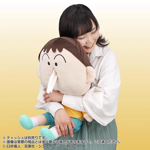 鼻水がティッシュに！？ボーちゃんティッシュカバーぬいぐるみ。
