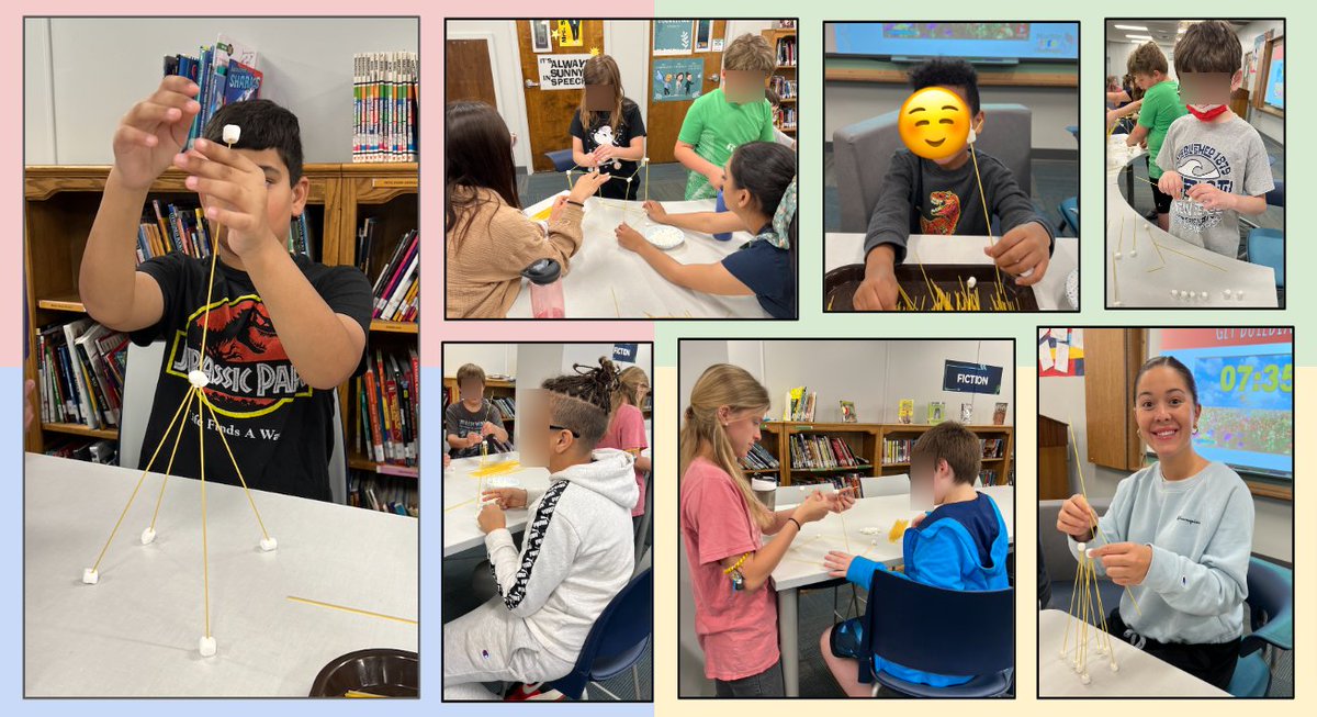 Yesterday was our last #STEM Challenge for the school year. It has been so incredible planning and leading these activities. The best part of it all has been seeing students show their creativity and brilliance.💡⚙️ #STEMeducation