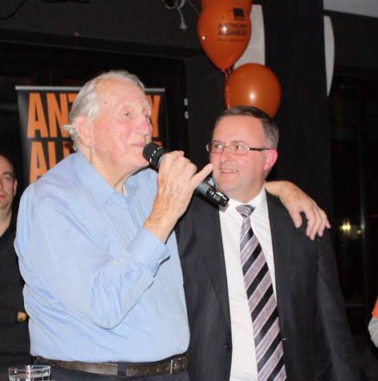 “The healthy looked after the sick, the strong looked after the weak, the young looked after the old.”

Tom Uren was a father figure to me. His philosophies still guide me and I miss him every day.

Happy birthday Tom Uren.