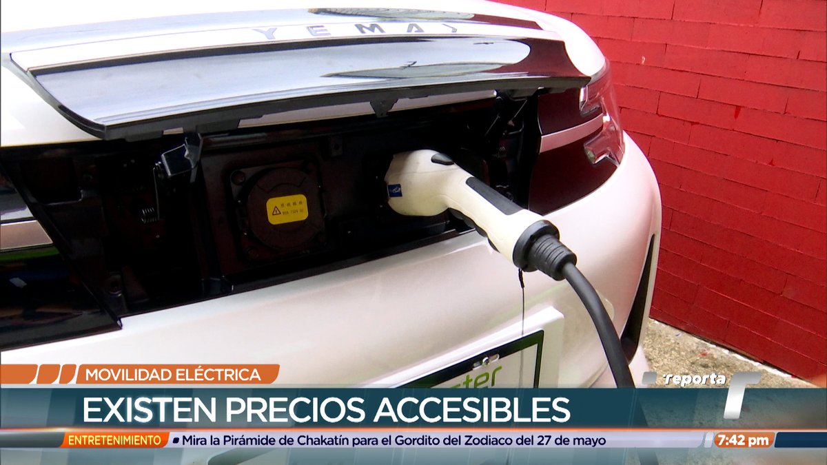 TReporta's tweet photo. VÍDEO| Autos eléctricos, una opción ante el constante aumento del combustible https://t.co/hu5sCFCEXK #Panamá https://t.co/hhaf00IaBp