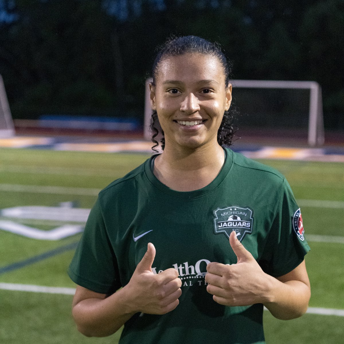 Kayla Rollins earns Player of the Match honors after assisting Shannon Brown's opener and scoring the winner! 👍👍

#LetsGoJags