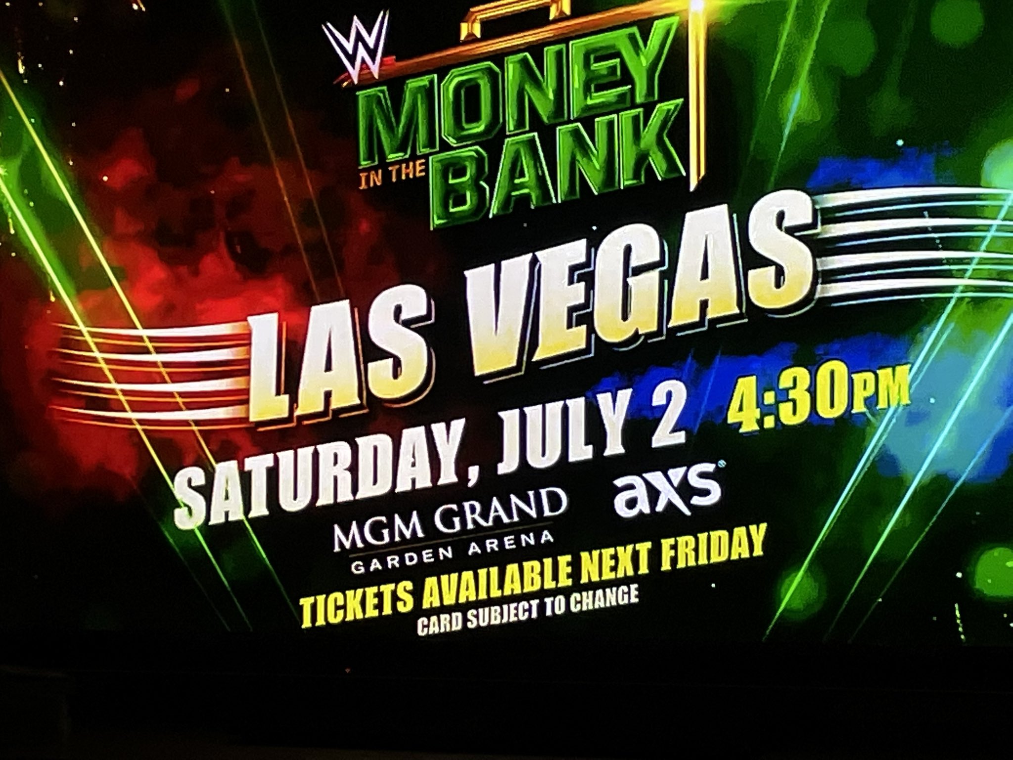 That Wrestling Podcast on Twitter "430 eastern or pacific time? wwe