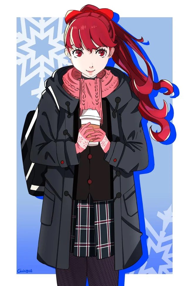 It's chilly out there, gotta bundle up!

And the outfit does a great job hiding the body from the betas!