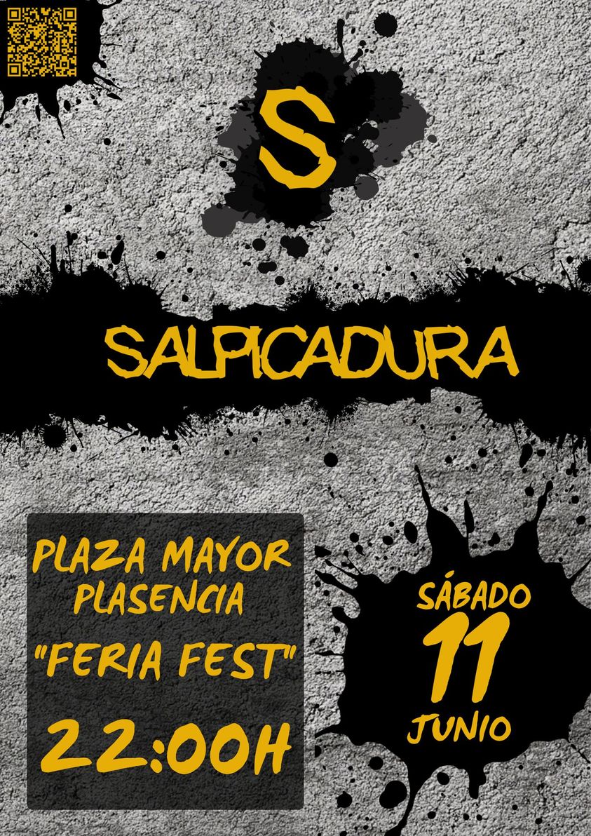Hoy tocamos....y  es gratis y sonará rock en la plaza del pueblo.