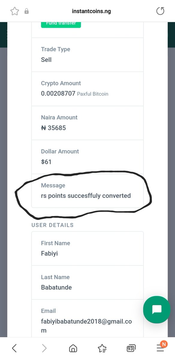 tunbaba1's tweet image. I got scammed by instantcoins.ng I have traded with them and they have refuse to credit my account  is a scam please don't trade with them

#instantcoins.ng 
#instantcoins_ng
#Paxful.com 
#paxful 
#Bitcoin 
#Ethereum 
#ETH 
#Instantcoins.ng