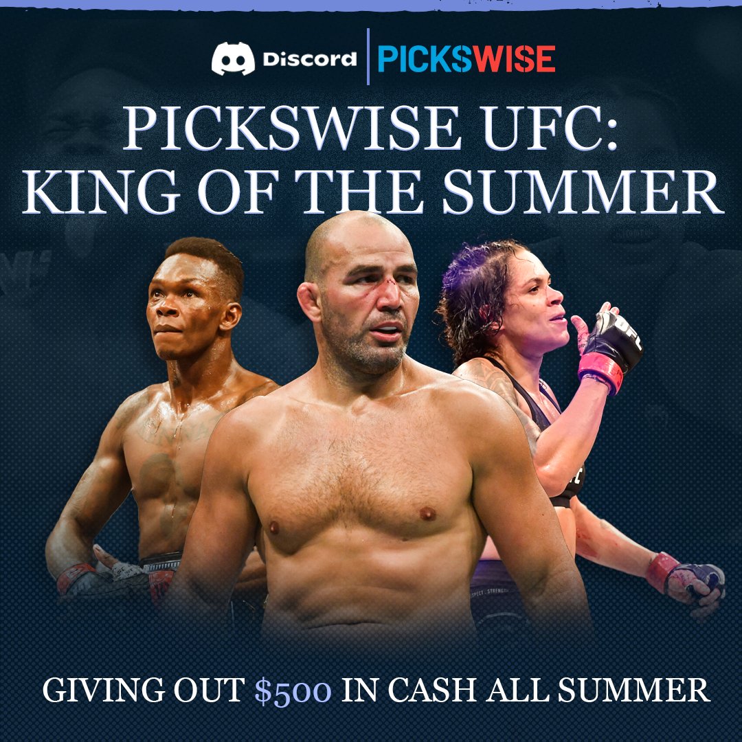 Pickswise on Twitter "UFC 275 TONIGHT! And it's the start of our KING