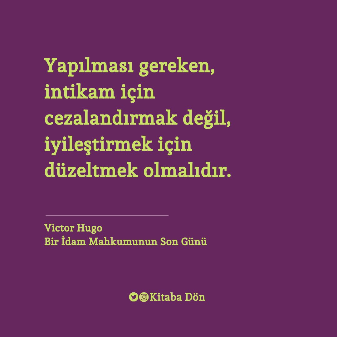 Victor Hugo
Bir İdam Mahkumunun Son Günü.