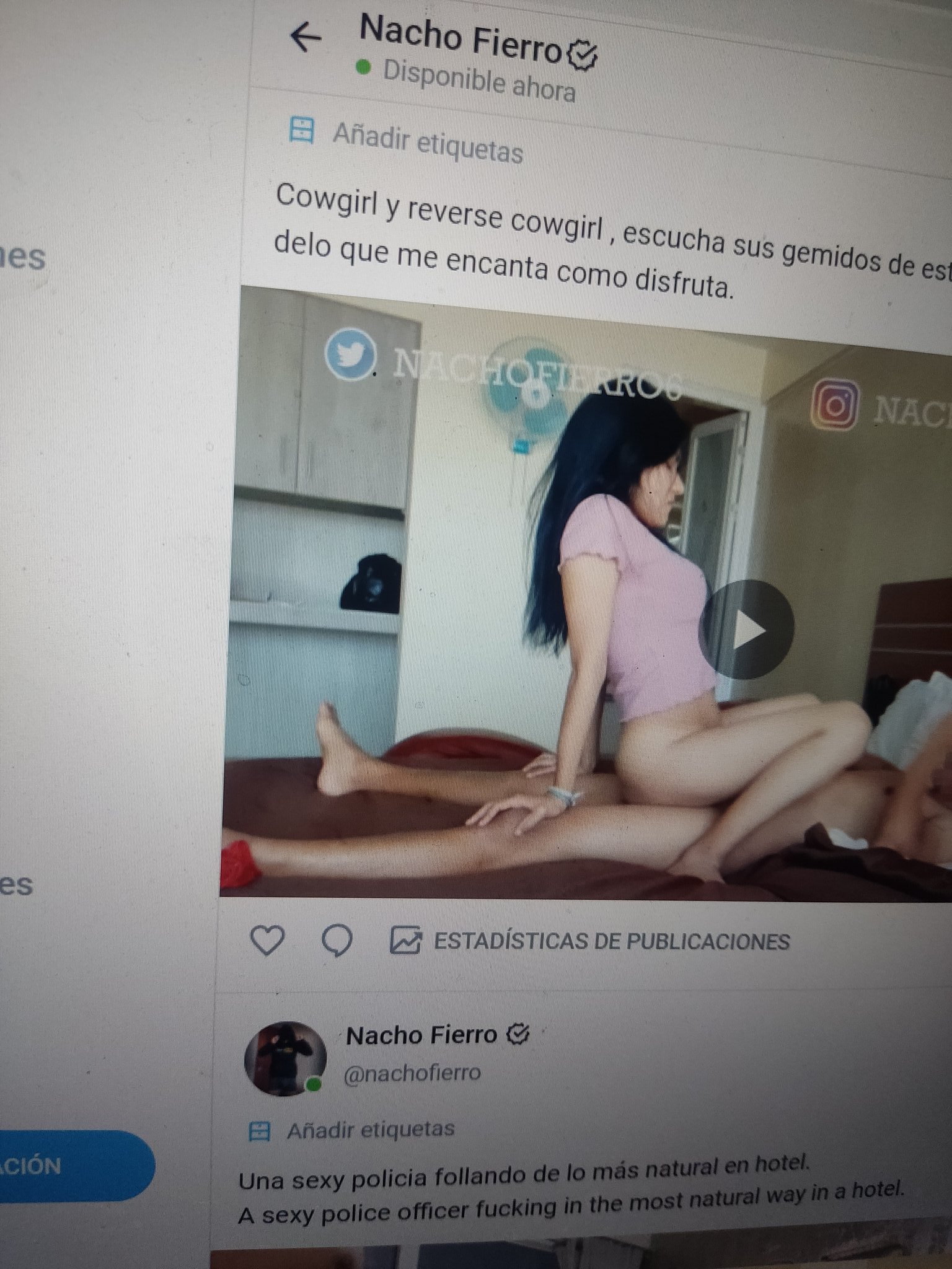 Tw Pornstars Nacho Fierro Pictures And Videos From Twitter Page My