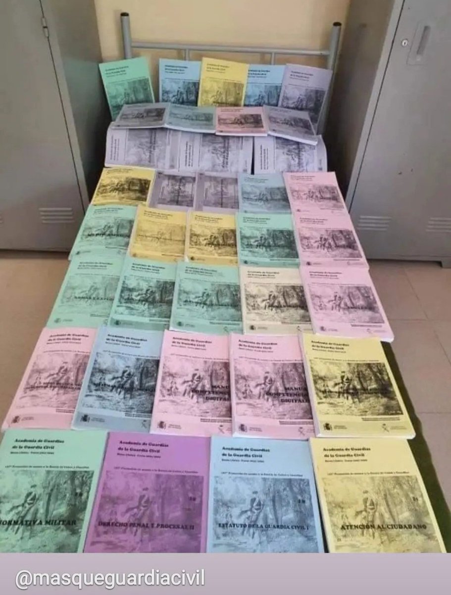 Se acabó. En una semana pasamos a ser Guardias Alumnos en prácticas. Entramos siendo 6 desconocidos y ahora salimos siendo familia. Voy a echar de menos esos caretos recién levantados, las risas y los agobios. Cambiamos de etapa, pero con la misma ilusión 💚🇪🇦