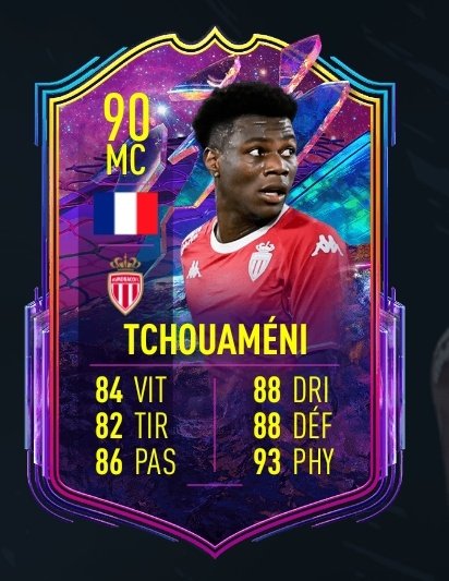 TopCreditsFuT's tweet photo. Concours Express 🤗

Aurelien Tchouameni 🇫🇷 signe au Réal Madrid 🇪🇸 

Participe pour gagner chacune des cartes de Tchouameni dans ton club sur PS ou XBOX (valeur de 750k sur PS) 

Pour participer

- Follow @TopCreditsFuT 
- Follow @FutixxAR 
- RT ce tweet 😉

TAS Lundi 13 juin https://t.co/GRWgfw0WPV