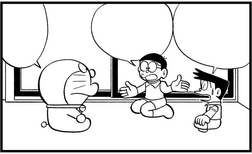 まだまだ原作のタッチには程遠い 