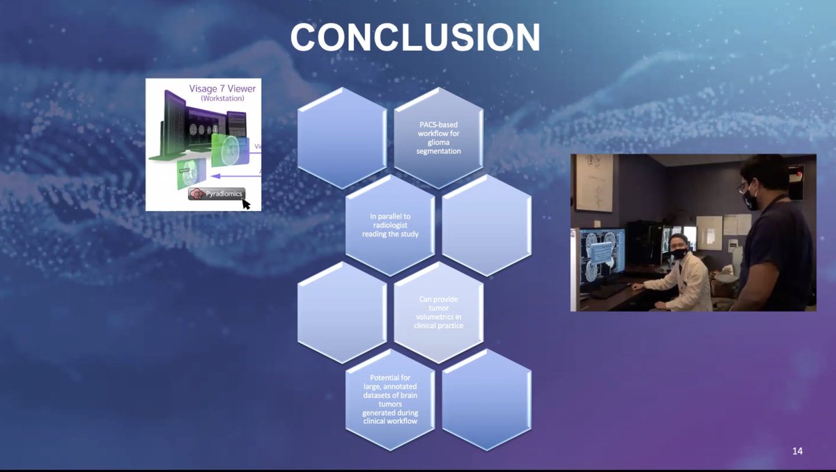 <a href="/MerkajSara/">Sara Merkaj</a> describing the methods for generation of large annotated datasets in clinical practice in PACS <a href="/YaleRadiology/">Yale Department of Radiology & Biomedical Imaging</a> <a href="/SIIM_Tweets/">SIIM</a> #SIIM22 <a href="/MingDeLin1234/">Ming Lin</a> <a href="/radiology_ninja/">Ichiro Ikuta, MD, MMSc</a>