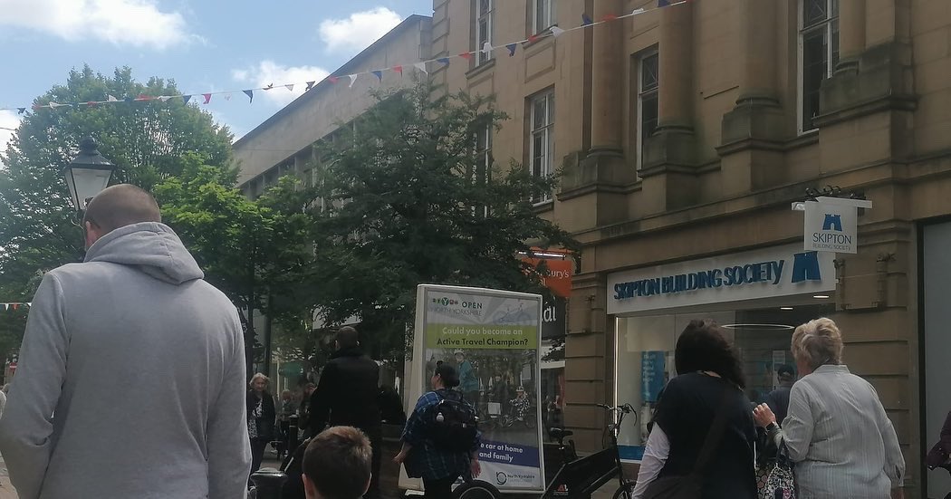 TheAdBikeCo's tweet photo. Our #adbikes were big, bold and unmissable in #harrogate today, in association with @OpenYorkshire https://t.co/GZaLmCC7gW