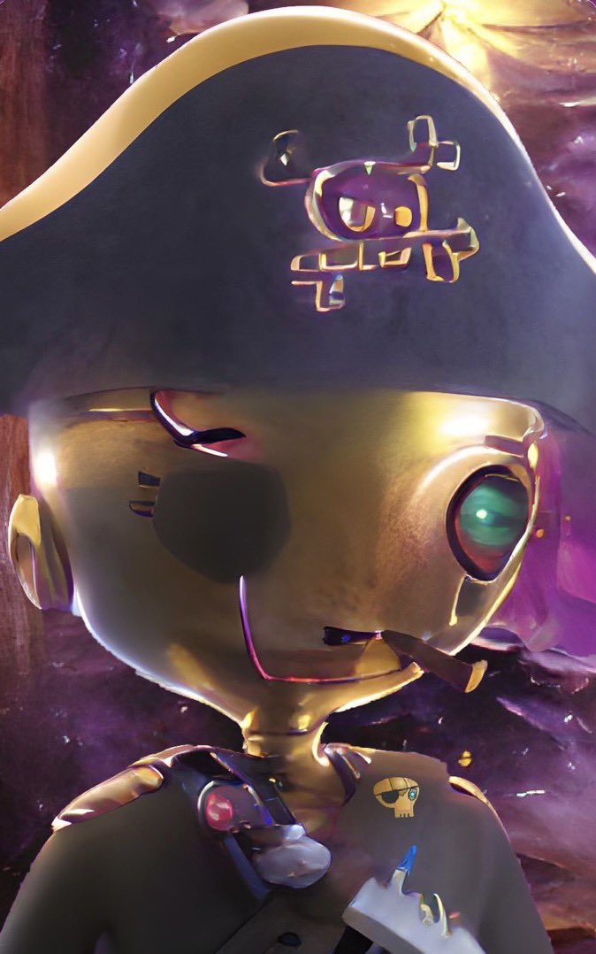 Dear Grandkids,

Ive spotted an amazing Golden Bot Her name Jules AKA Captain  Sekura.  She may be the kindest Bot in the metaverse!  If you need help tell her your my grandkid 🏴‍☠️

Love papa,
-Sir Remington Nash
<a href="/PiratesMeta/">Pirates of the Metaverse 🔛 FLOW</a> <a href="/DrYoungbody/">DrYoungbody</a> <a href="/ballinboiRT/">🏴‍☠️ RT 🏴‍☠️</a> <a href="/Stevie_Blunts/">$tevie Blunts</a> <a href="/othernaut/">Othernaut.eth 🦍</a>
