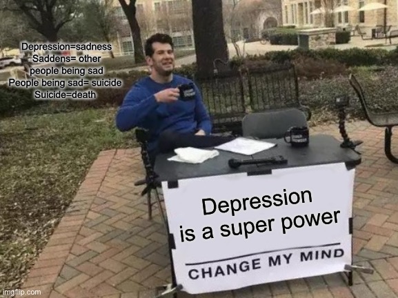 CollegeSuicide2's tweet photo. It all starts in the mind, sad thoughts leading to stress then eventually to depression. When one is depressed thoughts of ending it all so that one becomes free will take over. This then sadly leads to suicide. Let's change our mindsets
#suicideisnotanoption
#deathisnotanoption https://t.co/GU0myZnCic