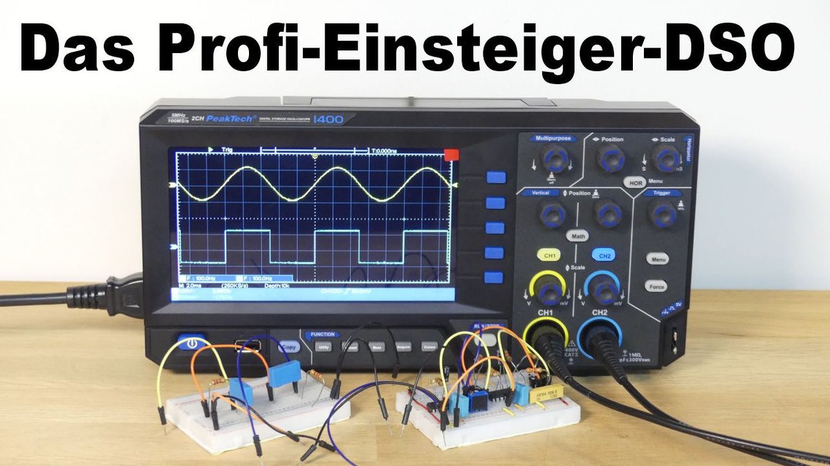 HIZ_InVideo's tweet image. Das #preisgünstige #PeakTech #P1400# DSO ist mit seiner #5MHz #Bandbreite für #Einsteiger und #Applikationen, die keine hohe Bandbreite verlangen gedacht. - #HIZ390
Das Video auf #YouTube: 
youtu.be/gQ86AuQ5lDI