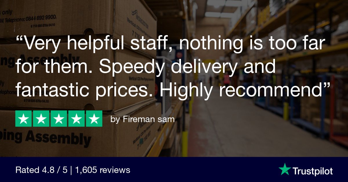 Your recommendations mean the world to us! 🌎

#Trustpilot #TradeEvent # Plumbing #Heating #Recommendation