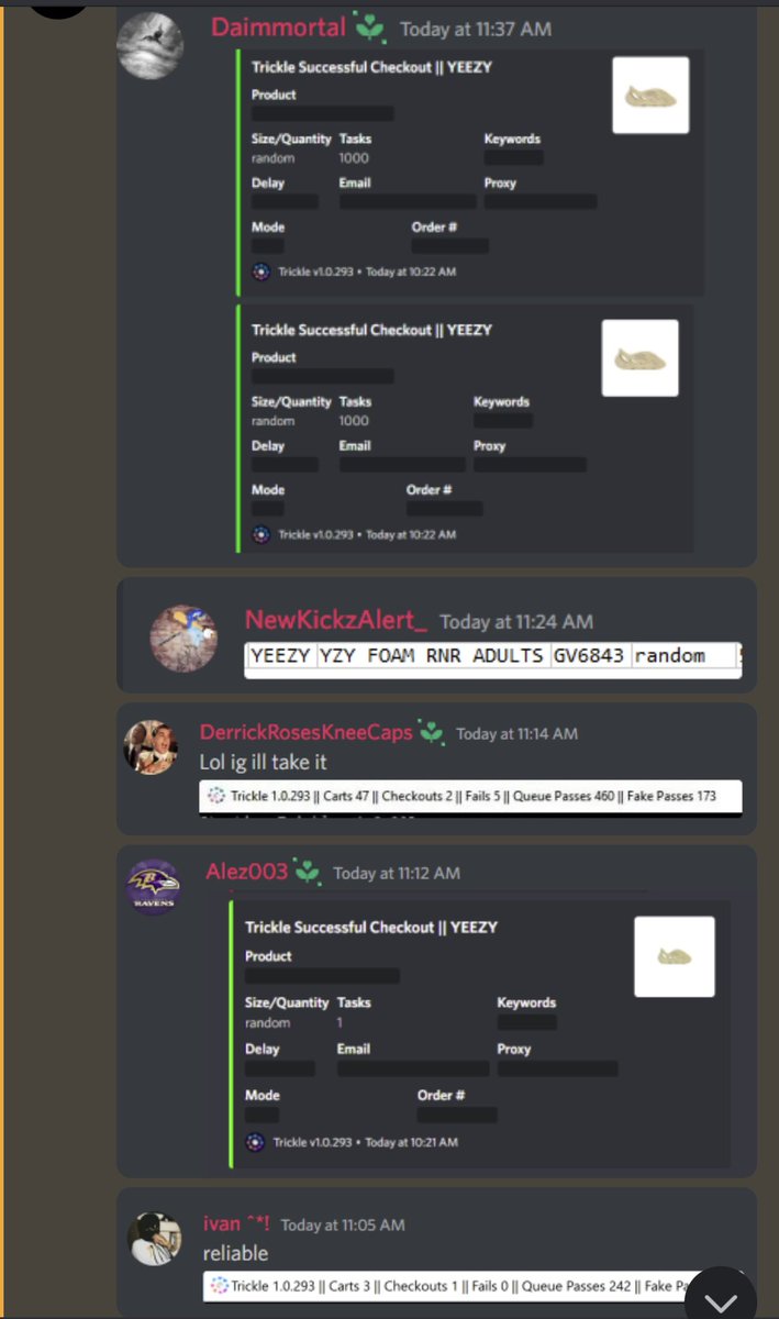 So tell me again <a href="/tricklebot/">TRICKLE</a> @abcdefghljkImn0 <a href="/0x0035/">53</a> how much more efficient Trickle is. Your users spent more money on resources then I did. I ran 1k tasks and hit 1 pair while your users running 10-20k tasks and hit 1-2 pairs…. *continued below