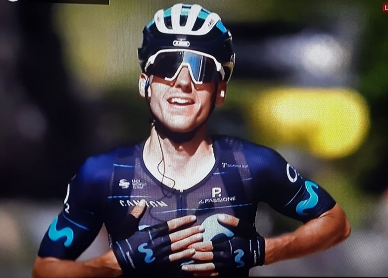 Te la mereces Carlitos !!!
🤪
<a href="/Movistar_Team/">Movistar Team</a> 
<a href="/Carlos_Verona/">Carlos Verona</a> 
#rodamosjuntos