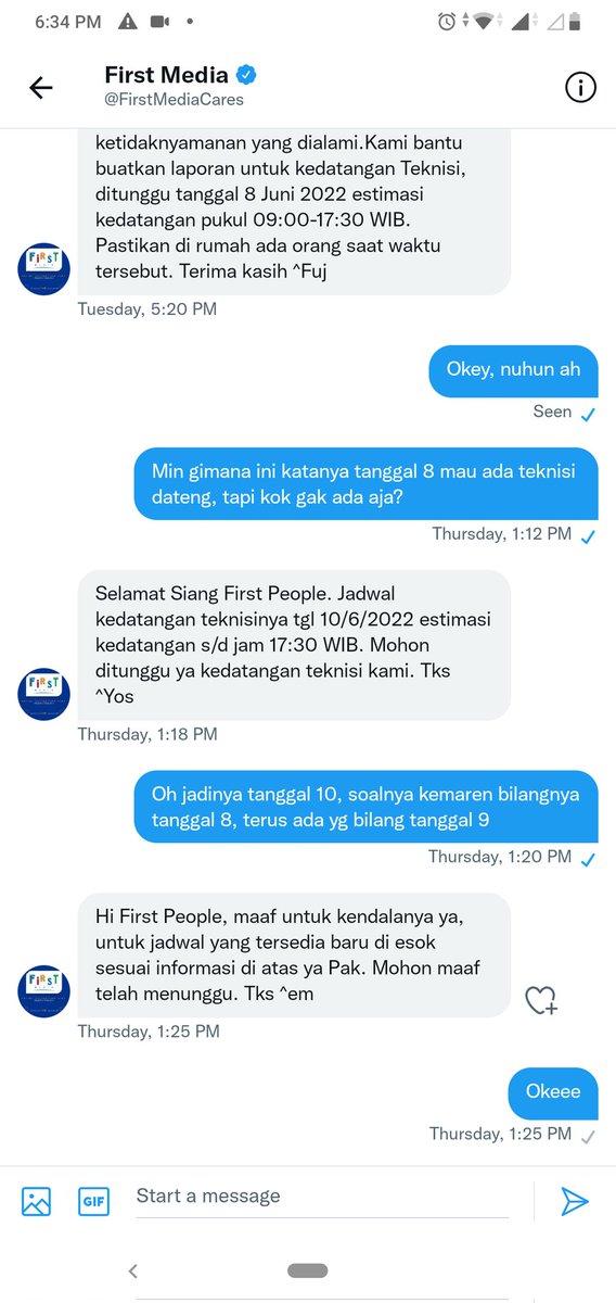Hayooo min, mana nih gak ada yang dateng, udah mundur terus nih janjinya, 8 gak ada, 9 gak ada, 10 gak ada, mau kapan dong? Jgn ada dusta diantara kita yaa <a href="/FirstMediaCares/">firstmediacares</a>