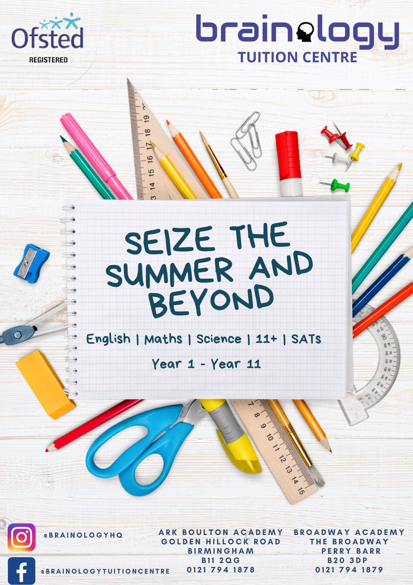 BrainologyHQ's tweet photo. Boost your confidence at one of our centres! Visit us at Broadway Academy, B20 3ET or Ark Boulton Academy, B11 2QG. Invest in your child's future today! Call us 0121 794 1878/1879 for a free assessment. https://t.co/TSfMvScjjs