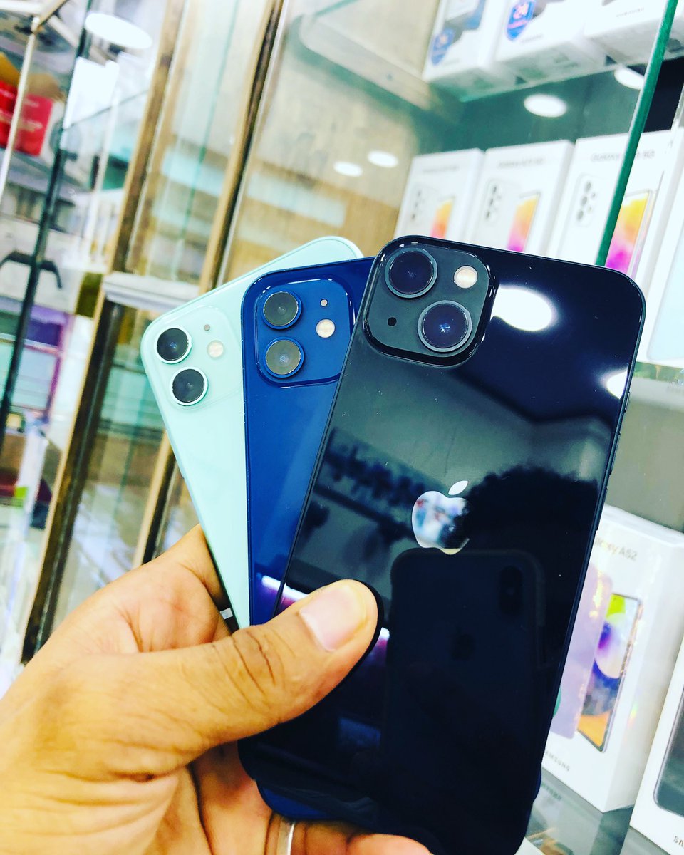 عرض مُشكل مستخدم 💜 
iPhone 13 🔥
128 GB ✨
Battery 🔋 100% 
440K
Box + Cable Charging
iPhone 12 🔥
256 GB 🔥
Battery 🔋 90% 
340K
iPhone 11 🔥
128 GB ✨
Battery 🔋 96%
280K
Box + Cable Charging
ضمان شهر علي كل جهاز 💜
Call ☎️ 
0912674182 
WhatsApp 
+20 155 960 0861