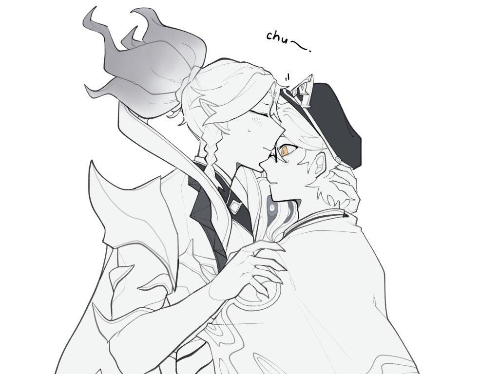 Cf_721's tweet photo. Soft kiss✨

Translate :

“Consider it as a gift for what just happen…(Take it——)”
“Ha?——”

#QuillThorne #AOV https://t.co/wonxTGwegr