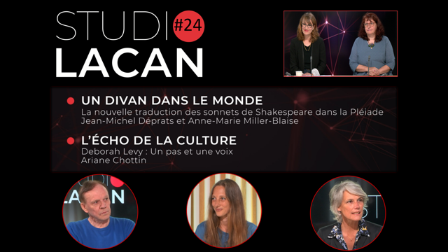 acf_capa's tweet photo. ⌚️18H30 #StudioLacan SPECIAL Littérature &amp; Poésie
📌Divan - Jean-Michel Déprats, trad. &amp; dir. d'édition des œuvres de Shakespeare pour La Pléiade
&amp; Anne-Marie Miller-Blaise, professeur en Littérature &amp; histoire culturelle britanniques
📌Écho - Living autobiography de Déborah Lévy https://t.co/AukxKAJAPL