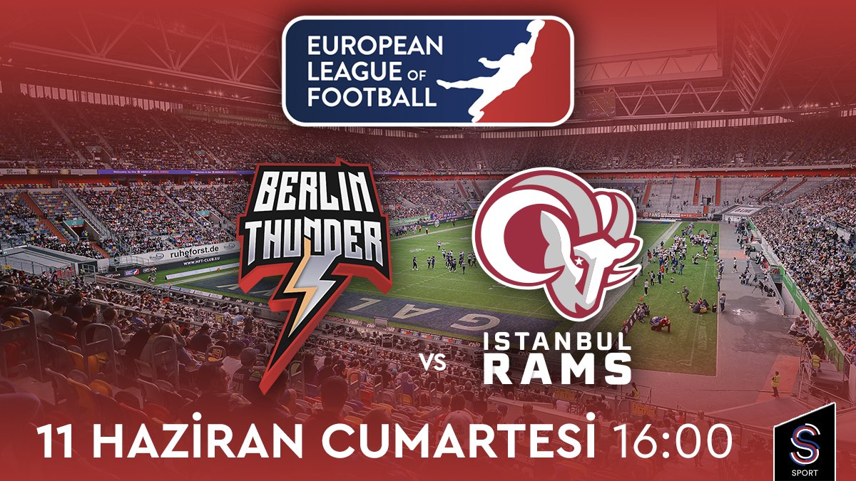 ssporttr's tweet photo. 🏈 Berlin Thunder ile İstanbul Rams'in karşılaşacağı #ELOF maçı, birazdan canlı yayınla S Sport ve S Sport Plus'ta! #ISTatCCE https://t.co/5tXku2uxTx @izgecangunal https://t.co/dERWn6K19X