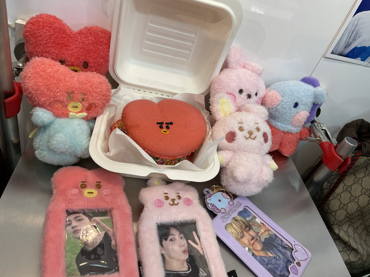 SOULMATEにむのカフェへ！
とってもとってもかわいい空間💜💜💜大好きなぐてちゃんだらけで、幸せな時間でした🐰🐻❤️

<a href="/Soulmate_KookV/">SOULMATE</a> 様
<a href="/soulmatekv_JP/">SOULMATE_JP</a> 様

ありがとうございました！