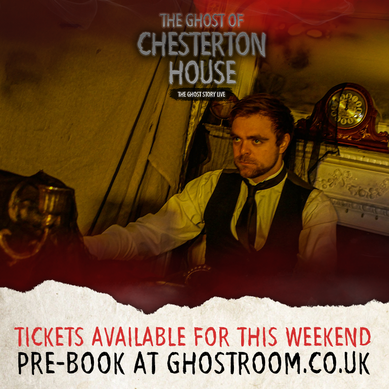 There will be nowhere to hide in this thrilling and intense séance experience, with only 14 individuals in each performance...

Tickets can be purchased at ghostroom.co.uk/tickets