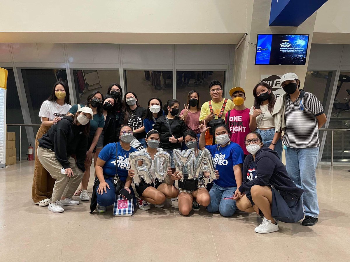 RomaDoromalFP's tweet photo. Thank you for your time & effort
Team Roma FanMAEly ππ€
*insert others*
We love you, @romamaedoromal π«Ά
#AllForRMD #TakeFlightAteneo https://t.co/LABNbaqYNZ
