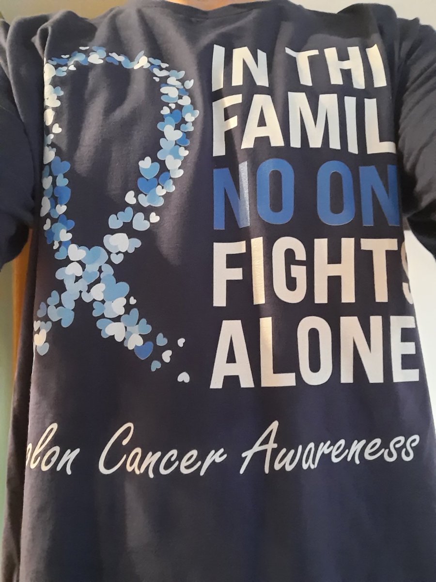 5K for Colon cancer awareness #cancersucks