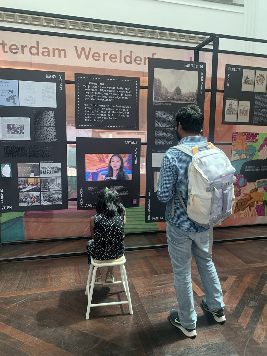 seachangementor's tweet photo. If you are in Amsterdam you have to visit the Amsterdam Archives for the @AncestorsUnknwn exhibit and bring your students and children. I am moved to tears to here the amazing untold stories of Amsterdammers. Very relevant for all #tcks and #ccks https://t.co/kXANEhdxZo