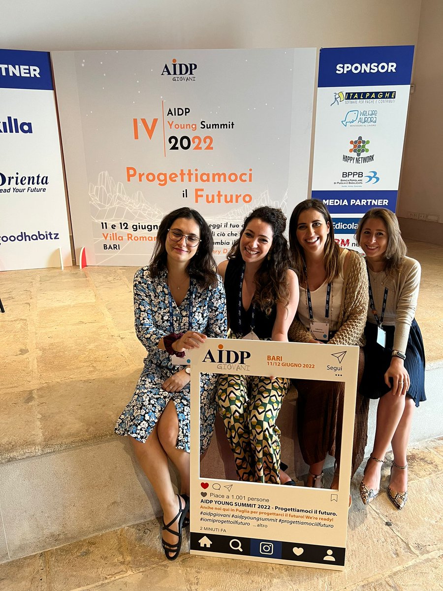 AIDP Young Summit a Bari. <a href="/AIDPLiguria/">AIDP Liguria</a> c'è 😉
