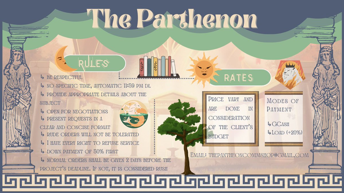 Hello everyone! Riel here! I'm a soon-to-be BS Med Bio student and STEM Graduate! I specialize in all kinds of tasks and I hope you consider me as your trusted academic commissioner! 

For fortes and rules — check the comms sheet ❤️

Feedbacks — #parthenonfeedback