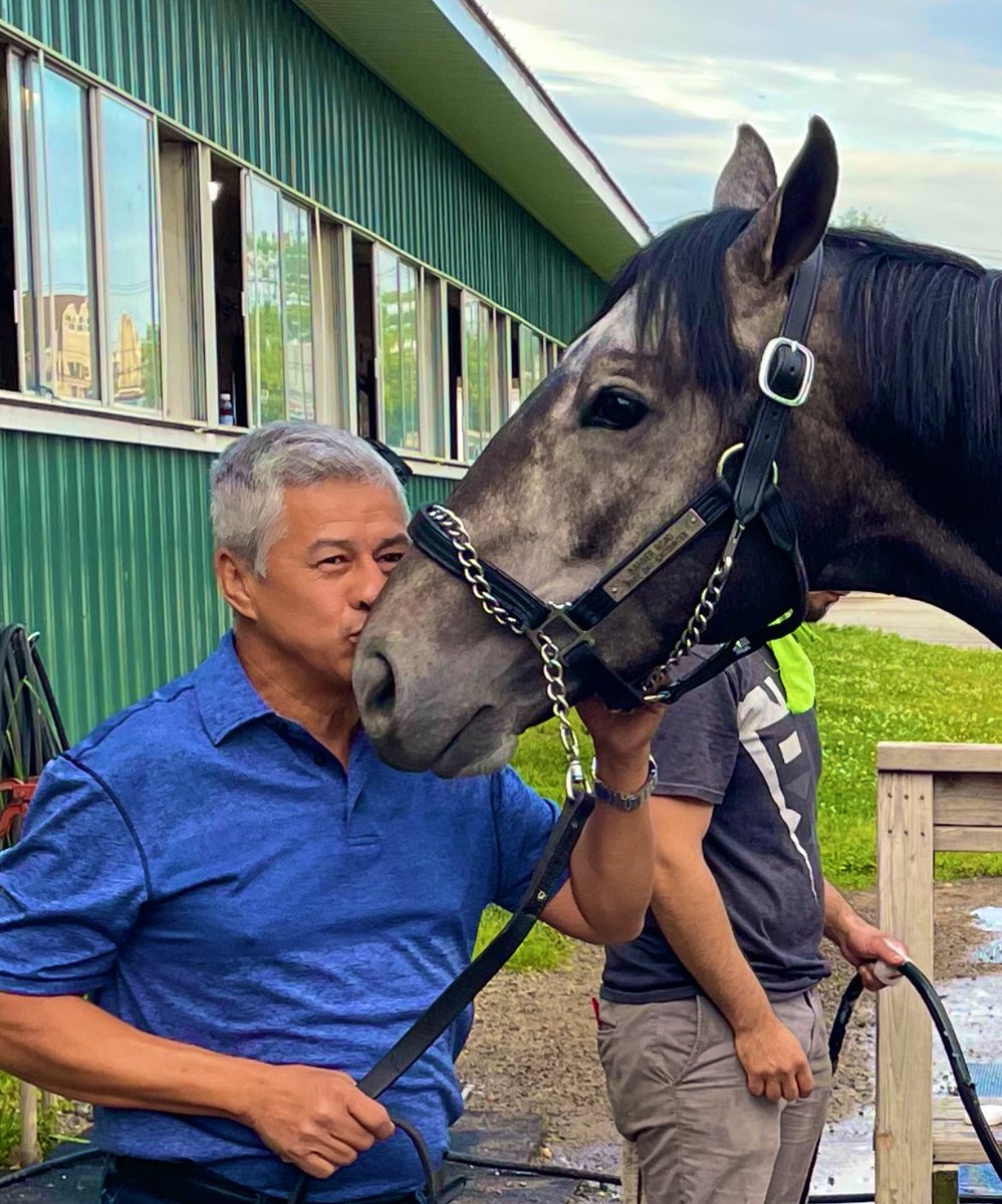 johnnyortiz24's tweet photo. My two favorite #Garys for today’s @BelmontStakes  couldn’t feel any more excited, happy and humble.  We are Ready to roll!  Let it be your will 🙏🏽 https://t.co/QmpzoOXijG