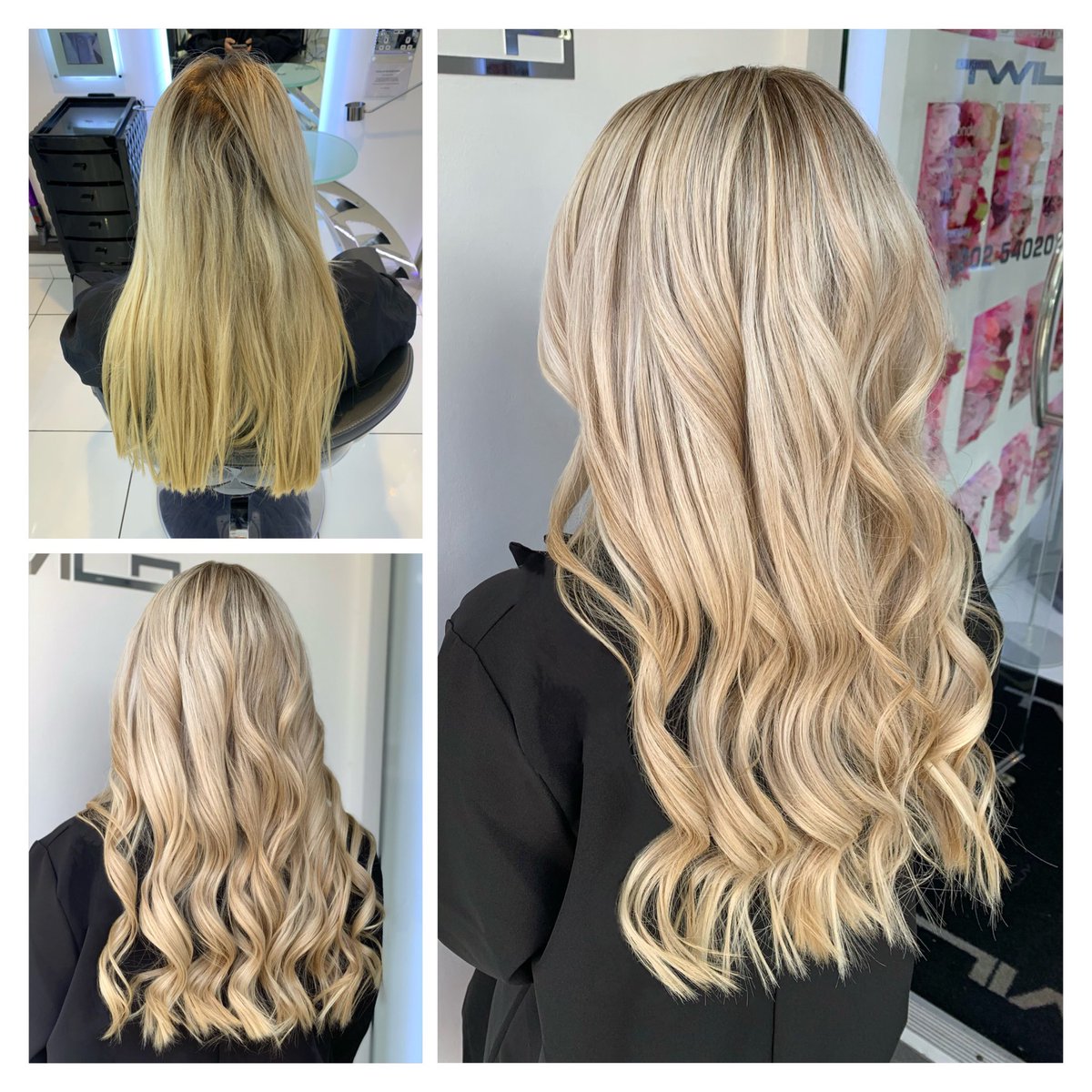 TwiloH's tweet image. | B u t t e r m i l k  B l o n d e |  We’re head-over-heels in love with this oh-so creamy buttery blonde, accentuating depth and dimension for a gorgeous head of hair expertly crafted by trainee Steph ♡︎

#LicenceToCreate  #AskForWella  #ButtermilkBlonde  #TwiloStyled