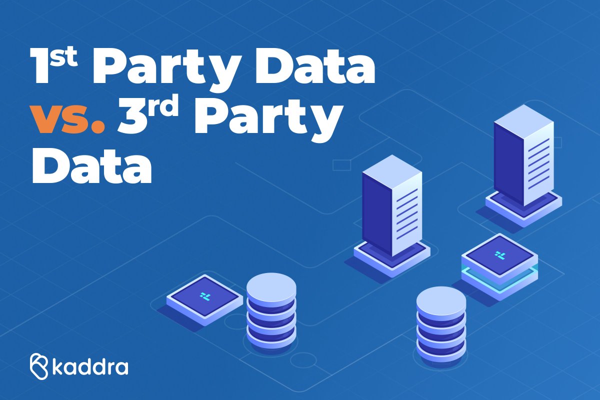 KaddraHQ's tweet photo. First-party data versus third-party data.
Third-party data is dying a slow death, and brands need to rethink their campaigns. Are you up to speed?

Discover here: https://t.co/oQE3y8MwJf

#kaddra #loyalty #retargeting #data https://t.co/YfBZenoJYT