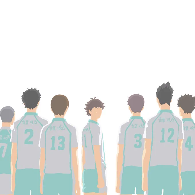 信じてるよ お前ら。

 #イラスト #ハイキュー #及川徹 #岩泉一 #金田一勇太郎 #国見英 #松川一静 #花巻貴大 #渡親治 