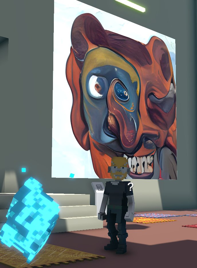 coho_nes's tweet photo. @TheSandboxGame @MOCDA_ I just participated in the #TheSandbox weekly contest for a chance to win 200 mSAND! Here is my favorite piece from the exhibition, check out my screenshot below!
👇
Damn, this one is awesome $mSAND #TheSandbox https://t.co/j8C0wCZcuC