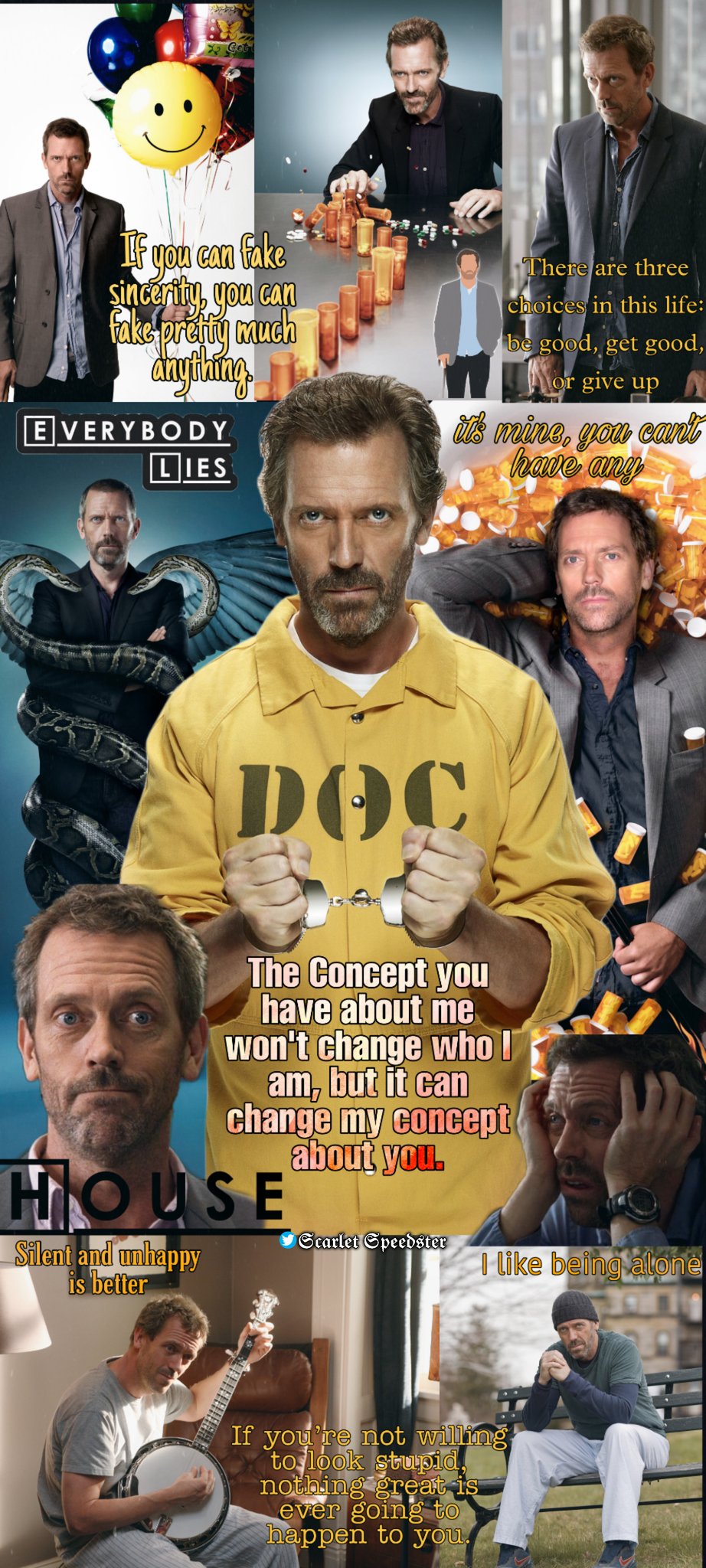 Happy Birthday Hugh Laurie AKA Dr. Gregory House 