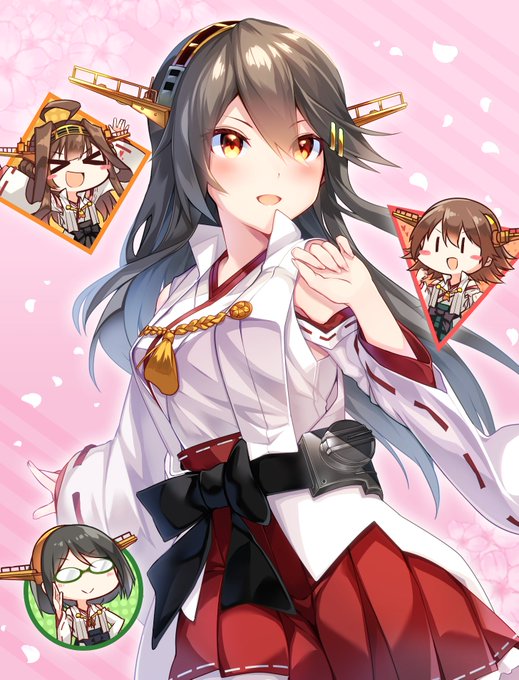 「haruna (kancolle) kongou (kancolle)」Fan Art(Latest)