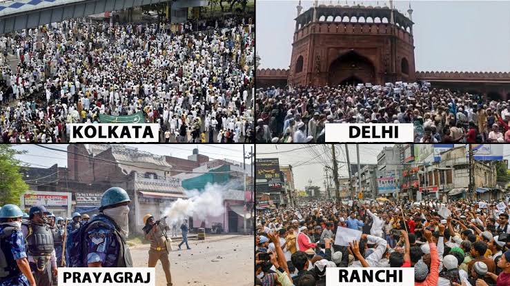 Schandillia's tweet photo. How many cities looked like this after those shivling jokes? https://t.co/gmZshmIIV0