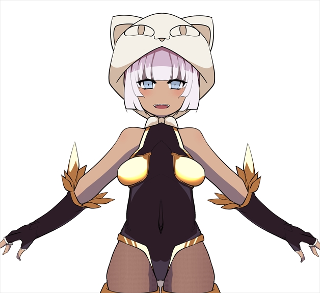 コミケ用にキャラデザ 