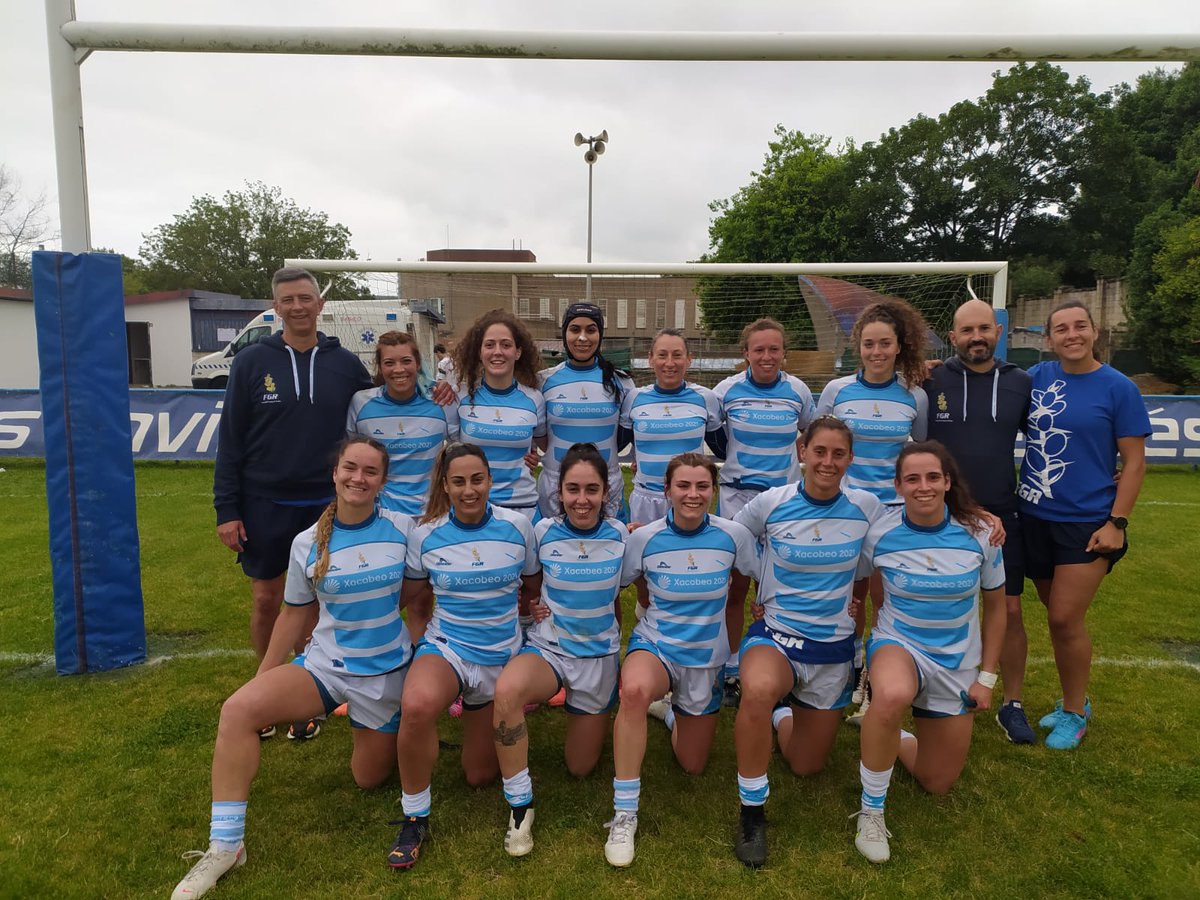 RugbyGalicia's tweet photo. Victoria 14 - 12 nas semis vs @euskadirugby

⏰ 15:34 FINAL do #CESA7

vs @FARUGBY

#RugbyGalego https://t.co/ZFCVmjhCxf