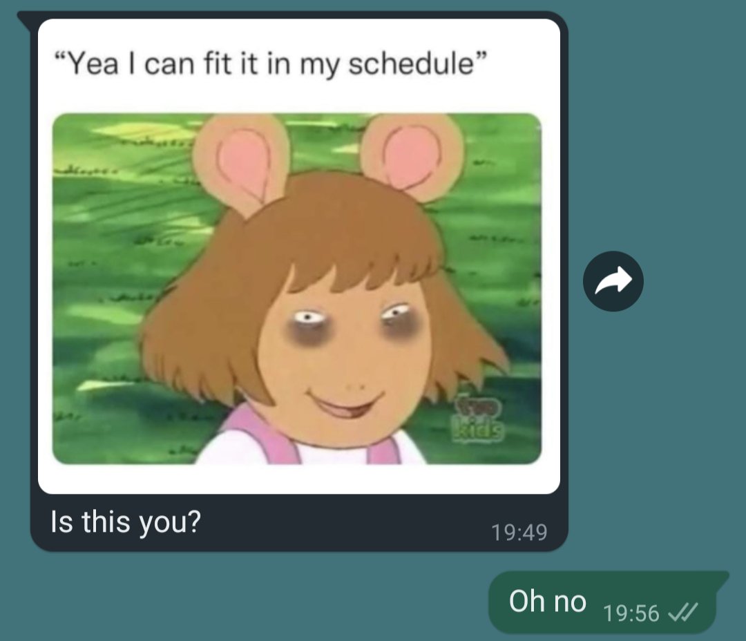 Never seen a more relatable meme for me, thanks <a href="/helloitskolo/">Kolo 🌻</a>